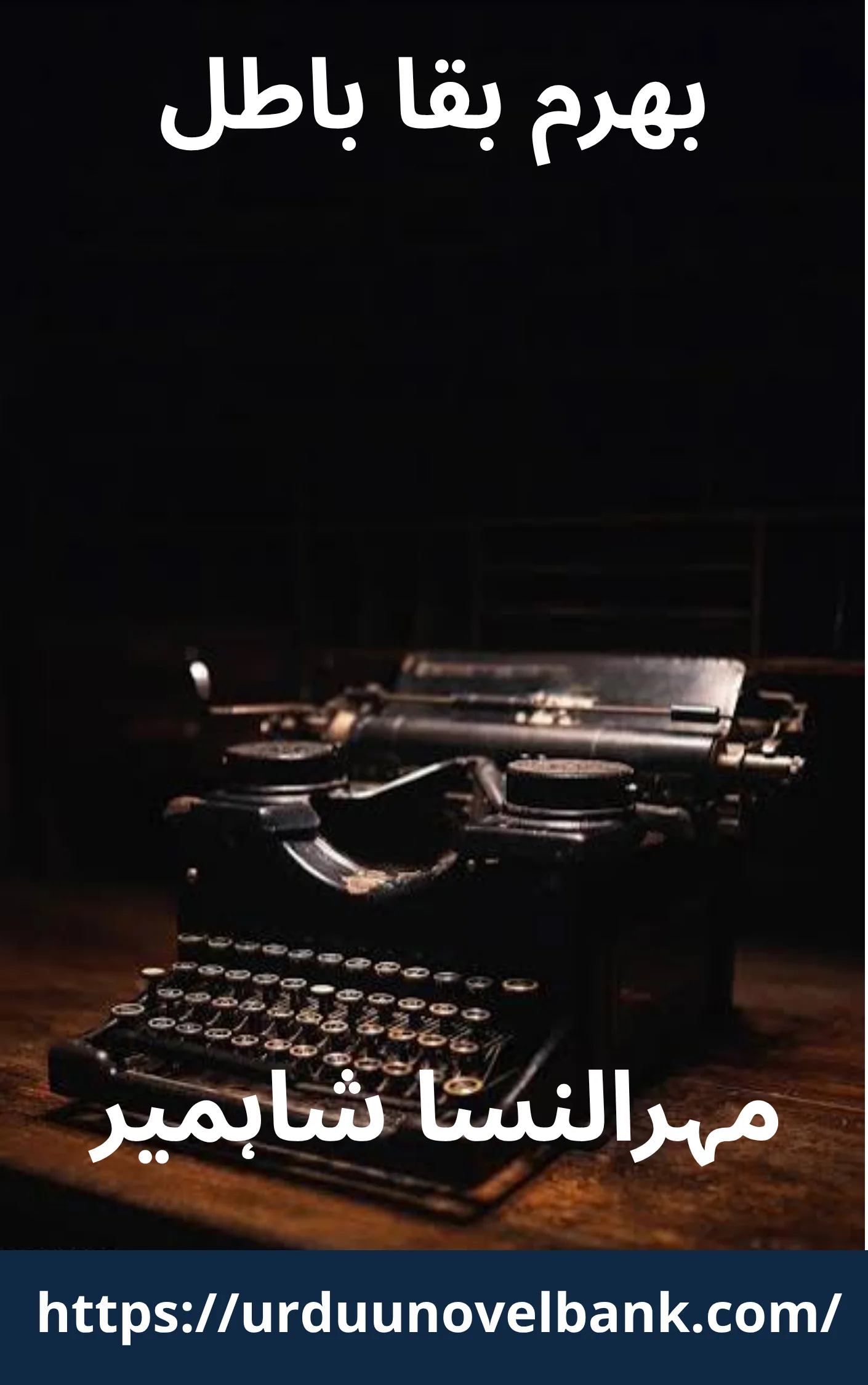 Bharam Baqa Batil Novel By Mehrulnisa Shahmeer